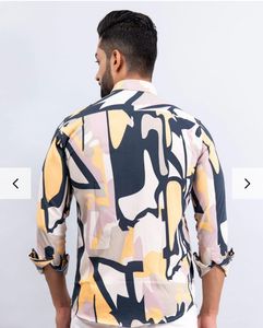 Tistabene Multicolour Abstract Printed Shirt