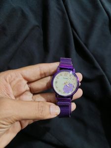 Beautiful Purple Watch For Women