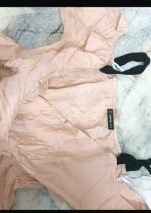 🍑 Peach Mini Dress