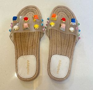 Embellished Plastic Slides