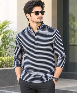 Striped Full Sleeve Men's Shirt