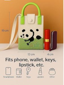Most Trending Women Knitted Mobile Sling Bag💖