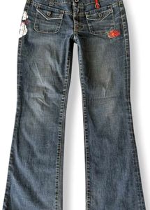 ☆ VINTAGE LOW-RISE FLARED DENIMS