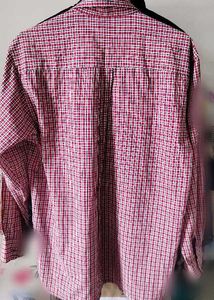 Classic Red Checkered Men's Shirt