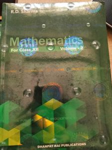 Mathematics Class 12th RD Sharma