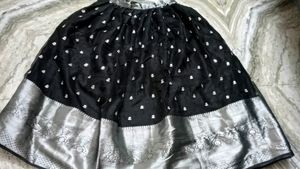 Black And White Lehanga