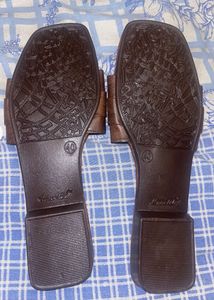 Brown Flat Sandals