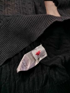 US Polo Cable Knit Sweater