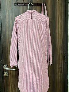 US POLO Original Shirt Dress With Belt