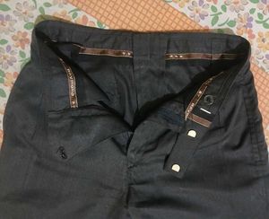 Trendy Wide Leg Black Pants