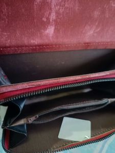 Chic Red Wallet Clutch