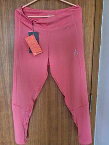GYM wear coral Pink Athletic Leggings