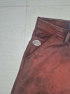 Stylish Red Wash "New Generation" Jeans of 1