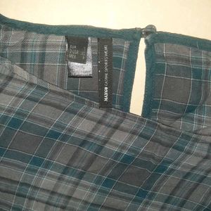 💎 Authentic MANGO Mini Plaid Dress