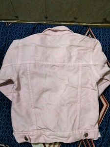 Pink Denim Jacket