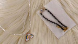 Set Of Necklace And Bracelet