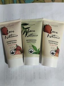 Love Nature Refreshing Face Wash Was