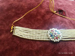 new Pearl &amp; Stone Necklace