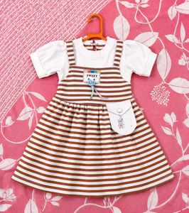 Adorable Striped Dress for Girls