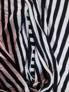 Striped V-Neck Top