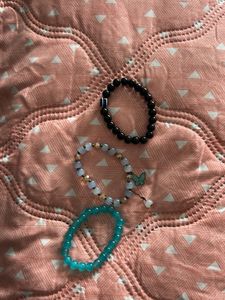 Set of 3 Beaded Bracelets