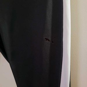 Puma Black &amp; White Athletic Leggings