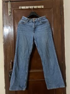 Classic Blue Wide Leg Jeans