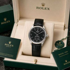 ROLEX 1908 – TIMELESS BLACK &amp; WHITE-GOLD ELEGANCE