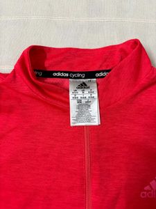🆕Adidas Cycling Jersey - Vibrant Coral Red
