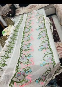Embroidered Kurta Set with Dupatta