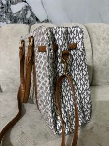 Michael Kors Monogram Tote Bag-first copy