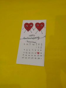 Anniversary Card Coustmis Gift 🎁