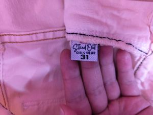 Off White Wide Leg Pants