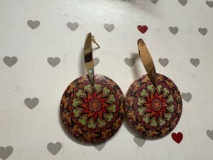 6 Pair Earrings And 1 Bangle