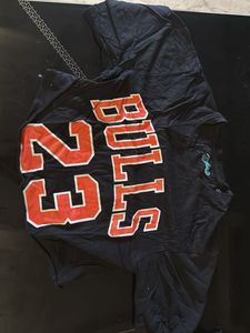 Cropped oversized Jersey T-Shirt