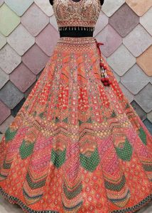 Embroidered Lehenga Choli Set