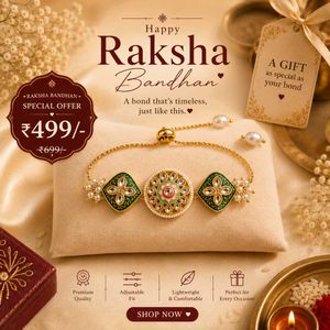 Elegant Rakhi Bracelet adjustable