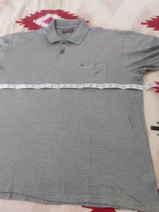 (XXL)Monte Carlo Grey Polo T-Shirt