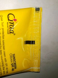 Qraa Sunscreen SPF 40 With Nutritive Oils