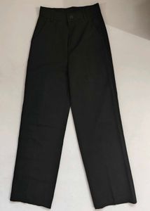 Classic High Waist Black Pants