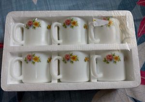 La Opala Novo Collection Coffee Cups (6 Pcs)