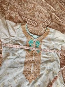 Full Pastel Kurta Set