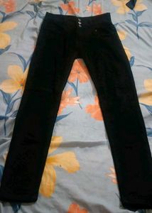 Black  Jeans with short top