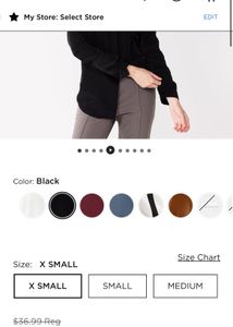 Nine West Shirt In Black 38 Size