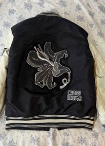 Zara Black &amp; White Varsity Bomber Jacket | Excelle