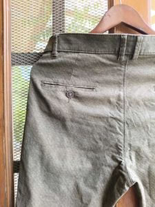 Men's Olive Casual Trousers