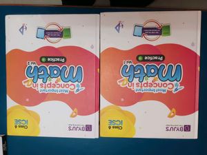 BYJU'S Class 6 Set Of 9 Books  - ICSE- Mat