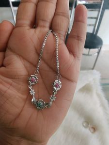 Pure Silver Bracelet For Womens Nd Girls
