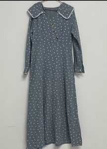 Chic Polka Dot Midi Dress