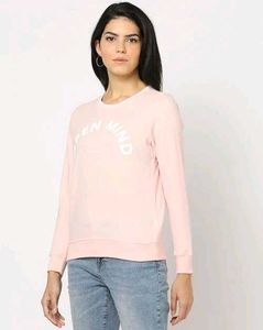 Cute Pink 'Open Mind' Sweatshirt